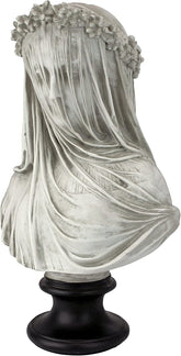 Design Toscano statuie bust fecioară voalată, dimensiuni: 22.8 cm x15.2 cm x35.5 cm Statuete si sculpturi Naty Shop